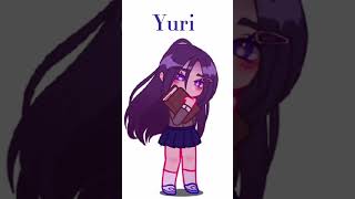 What If Yuri From DDLC Was a Gacha Character? #gacha #ddlc