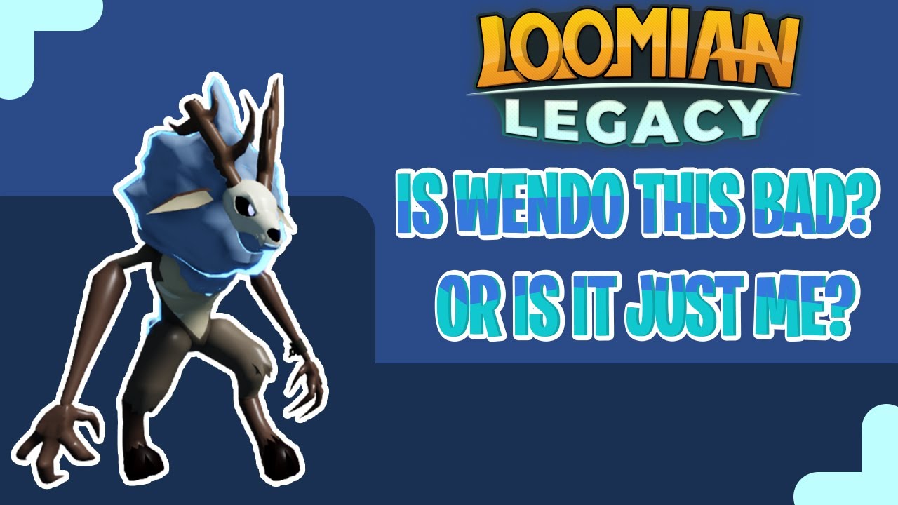 is Wendolen the WORST Vari? Loomian Legacy PVP YouTube
