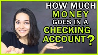 How Much Money Should I Keep In My Checking Account?