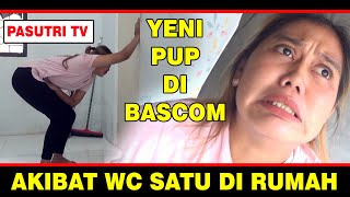 CARA MENGATASI PUP DIRUMAH TAPI SUAMI JUGA LAGI PUP TUTORIAL KEREN YENI || COMEDY LUCU PASUTRI ||