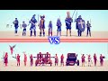 SWORD Team vs ARROW Team - Totally Accurate Battle Simulator TABS