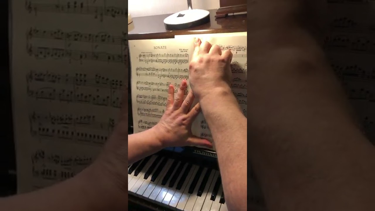 Mozart Sonata 7 C dur K 309, 1 movement Пульс, артикуляция, инструментовка 01. 05.22