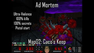 Doom II: Ad Mortem - Map02: Caco