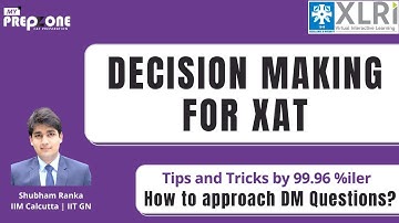 Decision Making for XAT | How to solve DM Questions in XAT | XAT Preparation Strategy