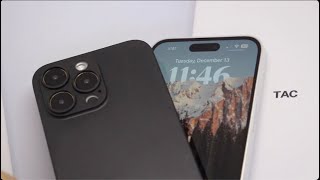 TAC STANDARD CASE (1.0 & 2.0 ) for iPhone 14 Pro Max 1-Month Review | Arctic White & Onyx Black