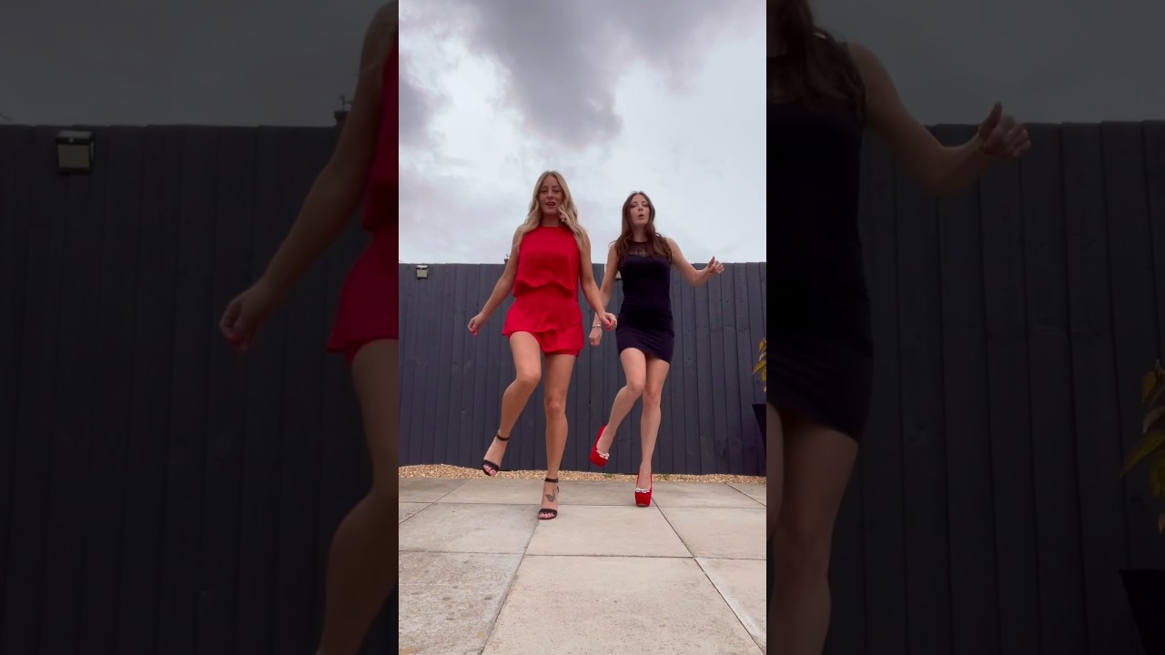 Shuffling in heels hits differently 🤣 