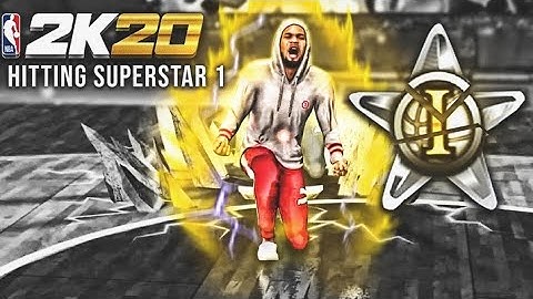 I FINALLY HIT Superstar 1 on NBA 2K20 with my 99 Overall Playmaking Shot Creator...LIVE REACTION!