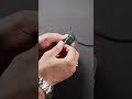 Making a Key Ball. #asmr #leathercraft