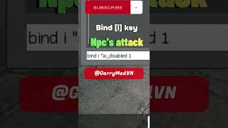 enable and disabled Npc's attack Garry's Mod #shorts #garrysmod #tutorial #garrys_mod