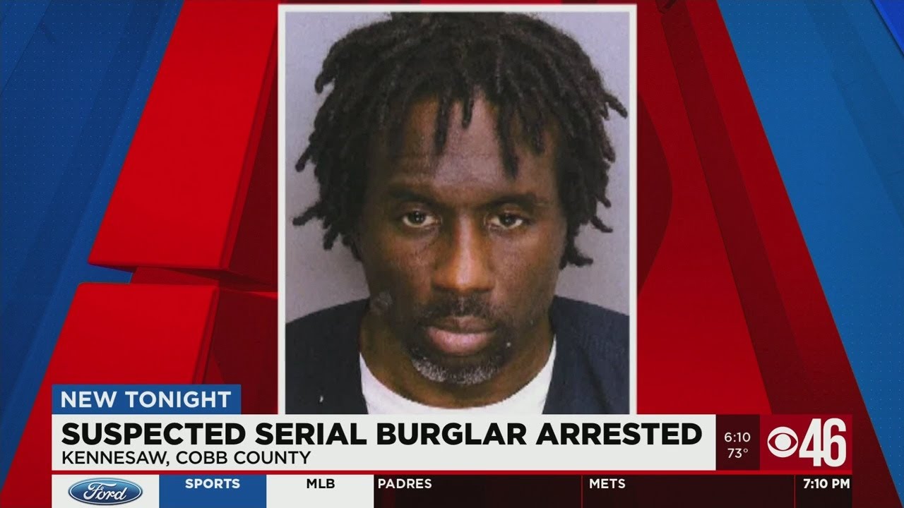 Suspected serial burglar arrested - YouTube
