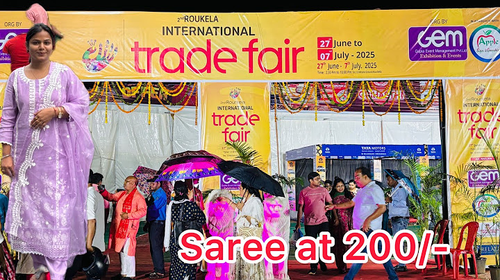 Rourkela International Trade fair || Trade fair 2025 || Trade fair Mela || Rupali panda ||