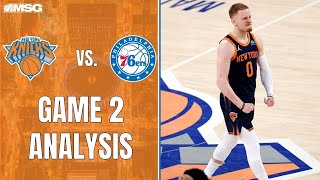 Knicks Shock Sixers In Final Minute To Take 2-0 Series Lead To Philadelphia | New York Knicks