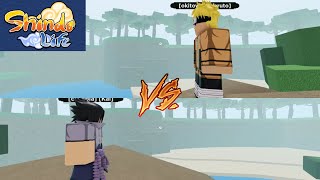 We tried to recreate Naruto vs Sasuke in Roblox (Shindo Life)