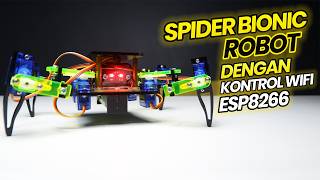 Cara Membuat Robot Laba-laba atau Spider Bionic