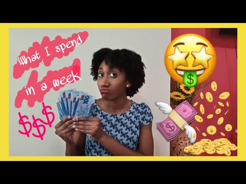 HOW MUCH MONEY I SPEND IN A WEEK | Unemployed 27 year old doctor living in Trinidad and Tobago