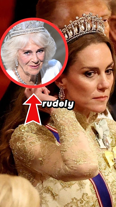 Queen Camilla Rudely Tells Catherine to ‘Move’ at Windsor! What Trump Did Next Left Her Embarrassed