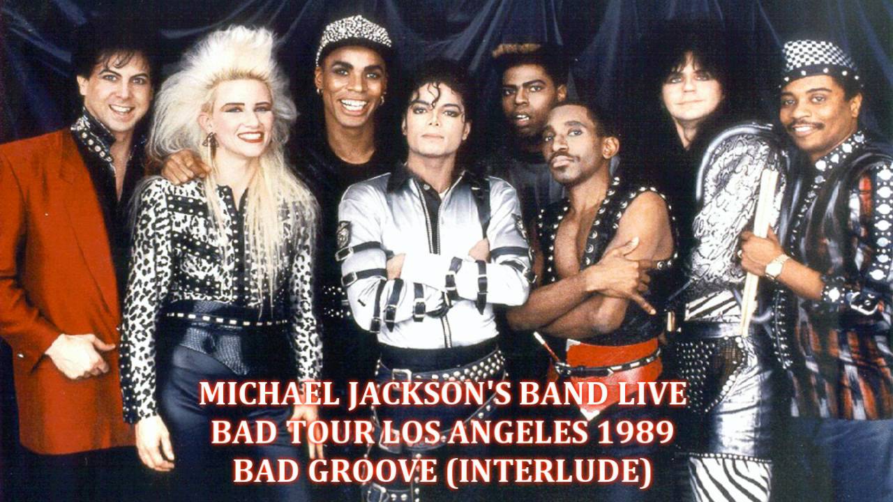 michael jackson bad tour band