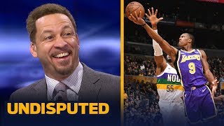 Chris Broussard says Rondo was a 'big key' in LeBron \& Lakers' win vs Pelicans | NBA | UNDISPUTED