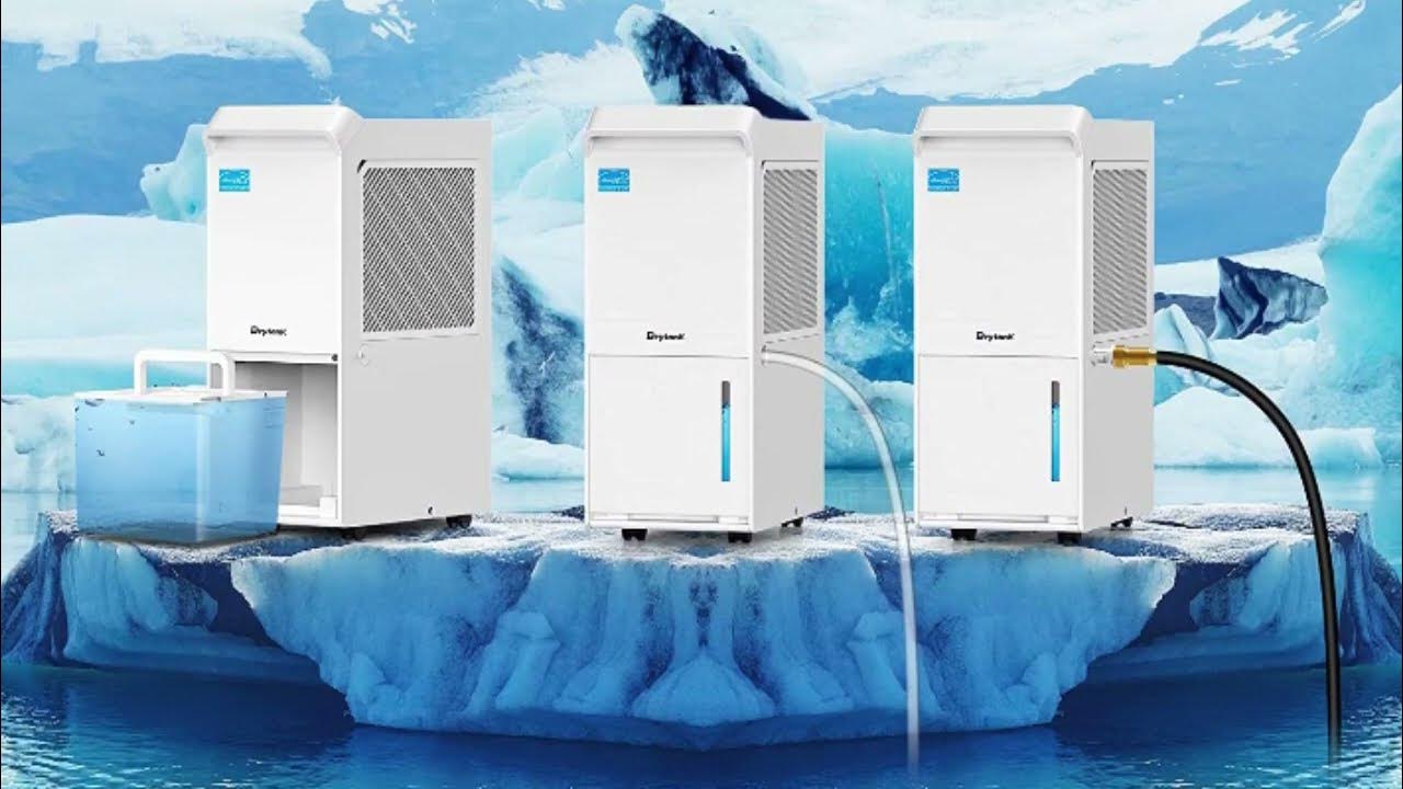 Vellgoo 3,000 Sq.Ft Energy Star Dehumidifier for Basement with Drain