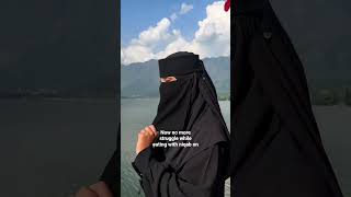 No More Struggle Whole Eating With Niqab On Niqab