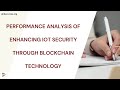 Boosting IoT Security with Blockchain 🔒