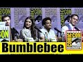 BUMBLEBEE | Comic Con 2018 Full Panel (Hailee Steinfeld, John Cena)