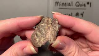 Mineral Quiz 1: Mineral #4