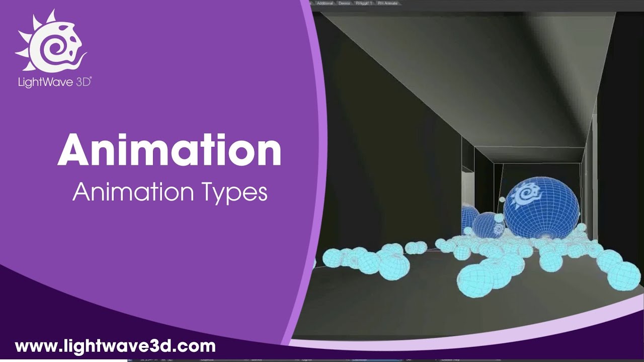 LightWave 3D 6 アニメーションテクニック Lightwave 3D Animation Types - YouTube