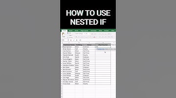 How to Use Nested IF Function in Excel & Google Sheets