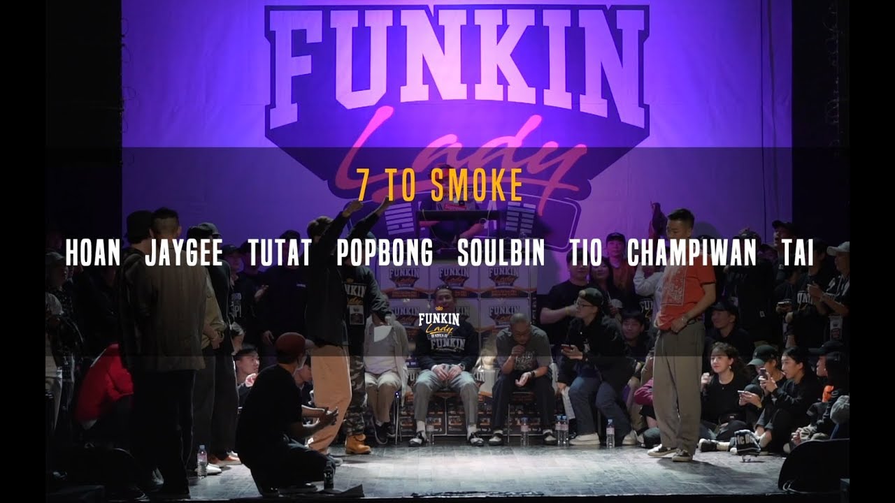 2018 Funkin' Lady KOREA 7 to Smoke (Man's only)