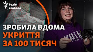 Жінка з Бучі ховається від ракет і дронів, не виходячи з квартири: як це працює