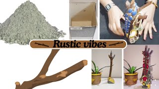 Twig transformation: rustic charm at its best.