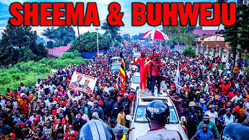 LIVE: H.E. Bobi Wine Heads to SHEEMA & BUHWEJU as Massive crowds are waiting - Campaign Trail Day 39