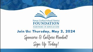 2024 PUSD Foundation Golf Tournament Promo Video