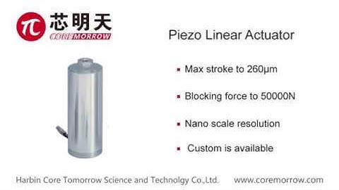 Piezo actuators