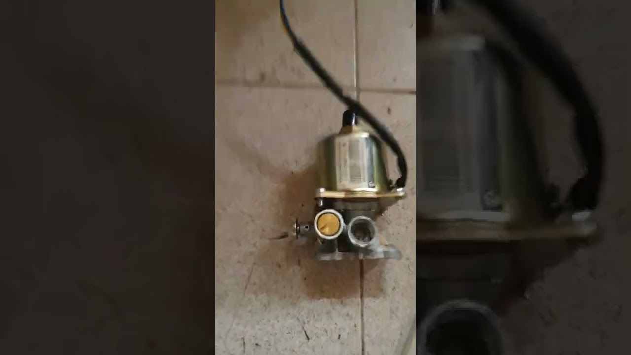 Регулировка давления топлива на шестеренчатом насосе котла NAVIEN LCT ...