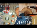 Cut Wood With Dremel EZ-lock Wood Cutting Wheel #EZ544