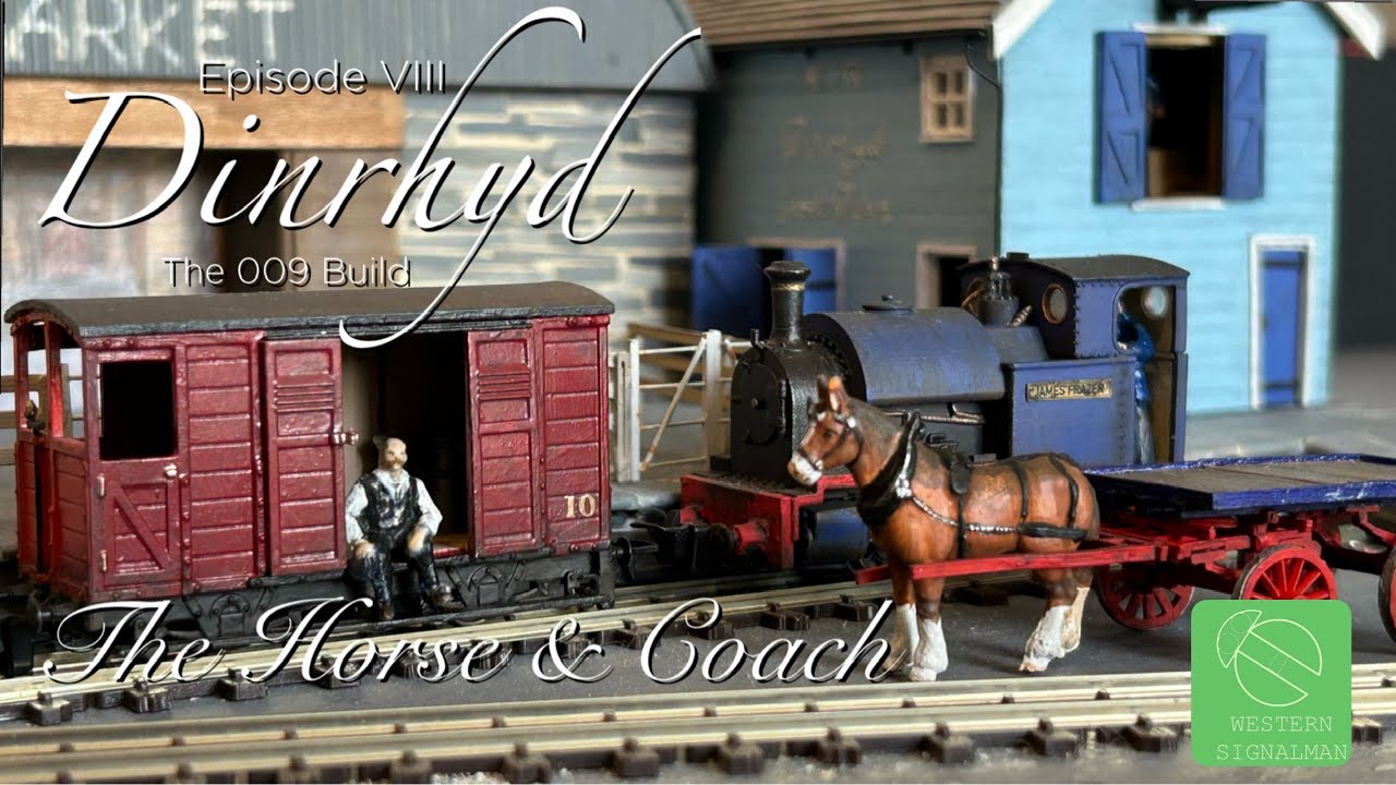 Dinrhyd| OO9 Layout Build| Episode 8: Horse and Coach