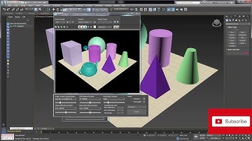 3Ds MAX 2019 TUTORIAL FREE #20 Changing the Background Color