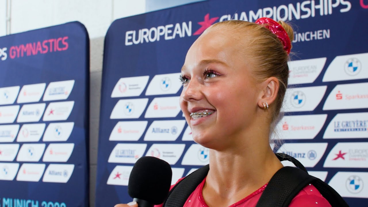 Camille Rasmussen (DEN) Interview - 2022 European Championships - Vault ...