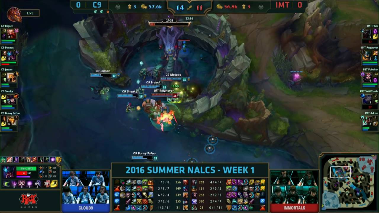 [Baron Steal] IMT Reignover Olaf vs C9