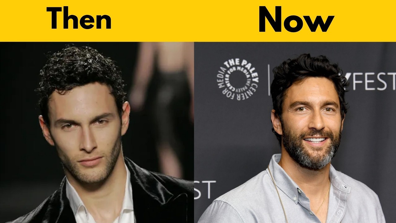 20 Famous Super Models (Male)(Then & Now).