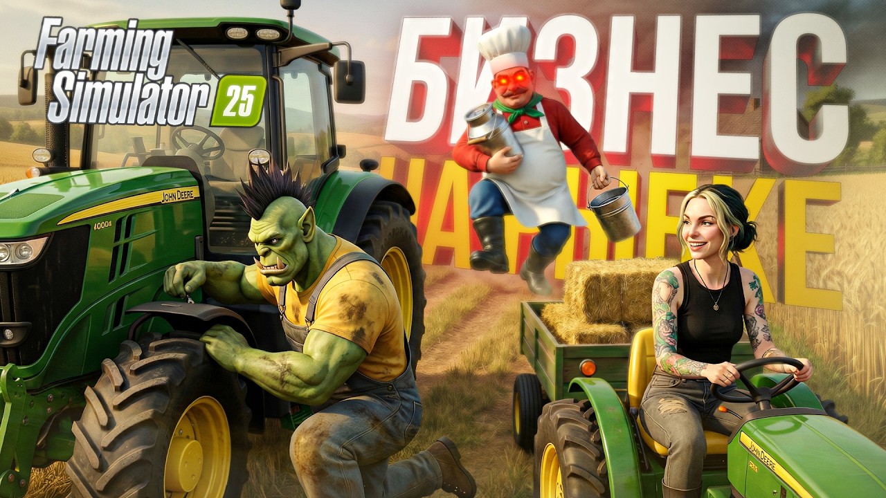 [Farming Simulator 25] НАКОНЕЦ-ТО ПРОБУЕМ НОВОЕ DLC ПРО РЫБАЛКУ И ОЧЕРЕДНЫЕ БИЗНЕС-ПЛАНЫ