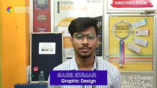My Graphic Design Journey at Dicazo Institute Jaipur | Student Feedback #studentreview