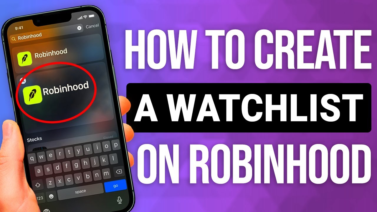 How To Create A Watchlist On Robinhood: QUICK Guide!