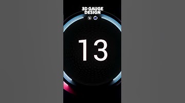 3D Gauge Design #unrealengine #cinema4d