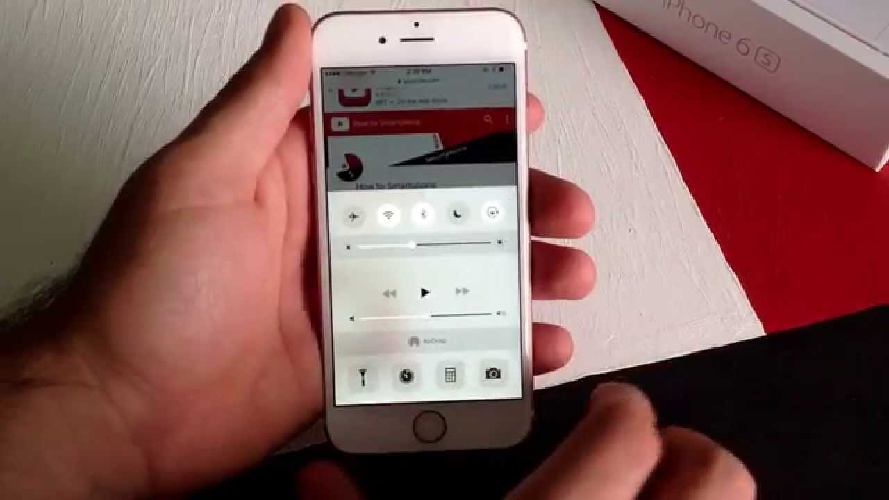 Download iPhone 6s - How to turn screen rotation on/off - YouTube