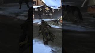 Atsu &amp; Wolf Combo Attack | Ghost of Yotei | #ghostofyotei #shorts