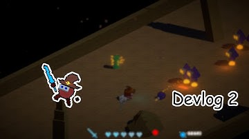 3d pixel art roguelite | Devlog#2