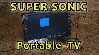 SUPER SONIC TV PORTATIL (PORTABLE TV)